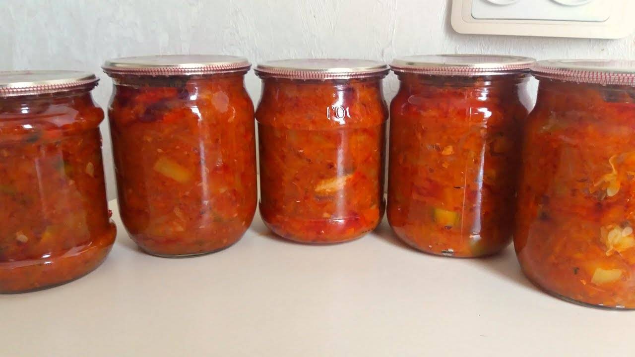 Салат из скумбрии с помидорами на зиму: рецепт с фото - samchef.ru
