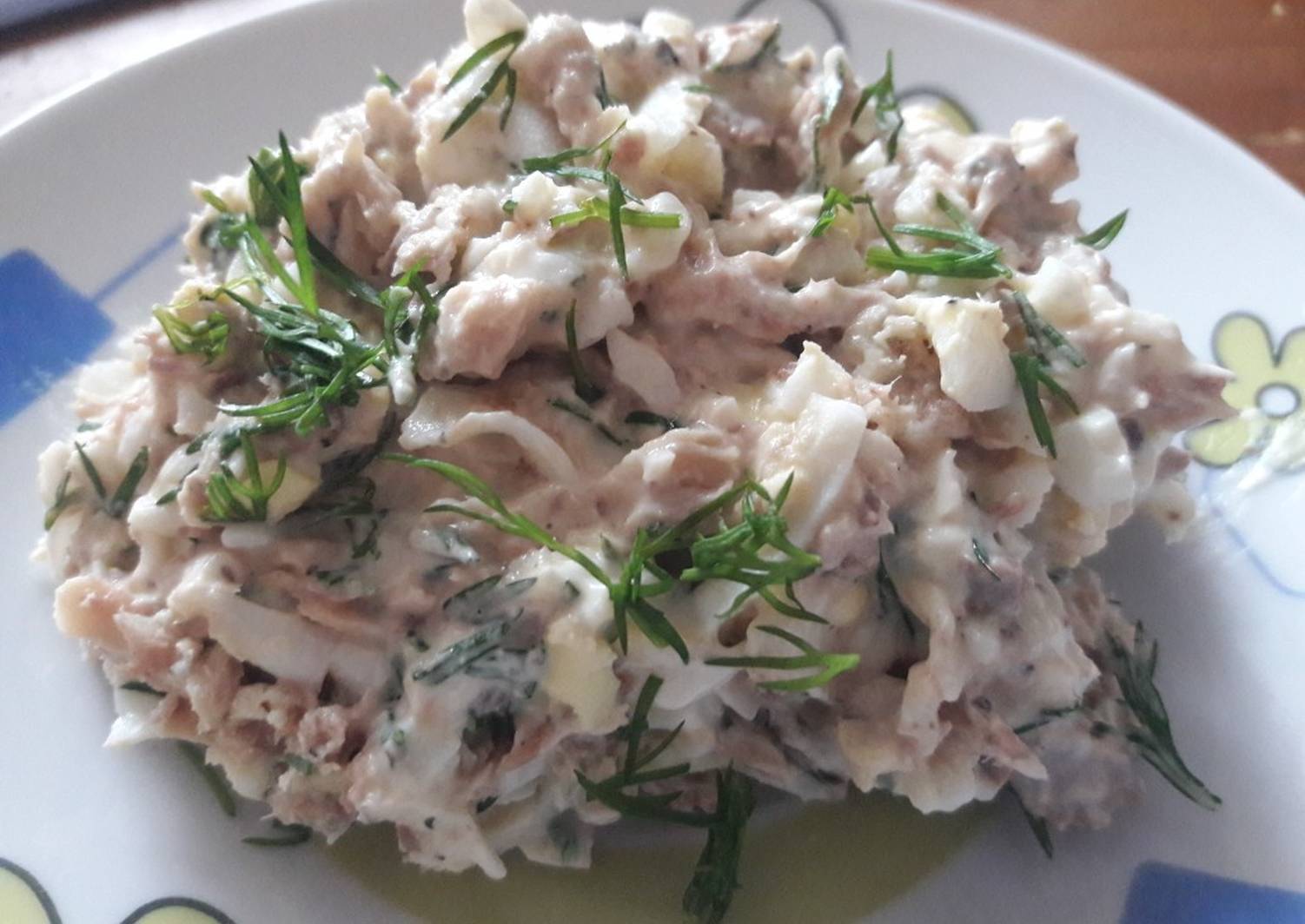 Салат мимоза с рыбными консервами классический – 10 рецептов с пошаговыми фото