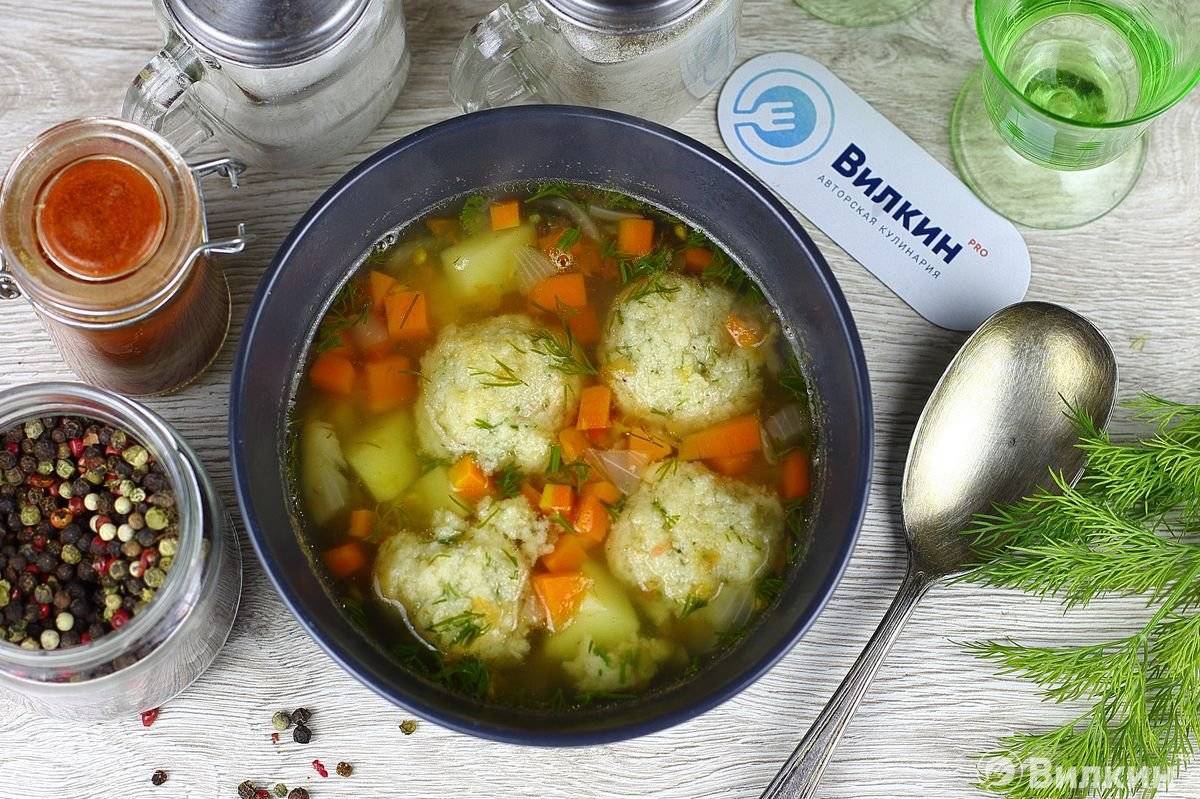 Суп с рыбными фрикадельками - полезно и вкусно: рецепт с фото и видео