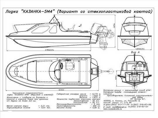 Казанка 5м4 - обзор и тестирование моторной лодки