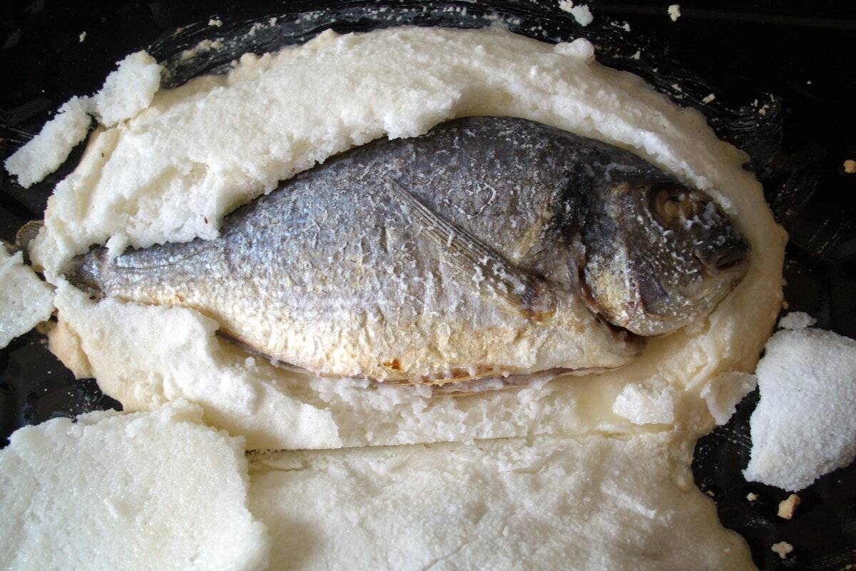 Рыба в солевом панцире рецепт с фото - ogorod.guru