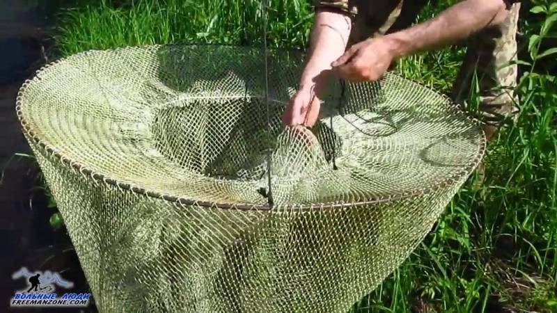 Садок для рыбы: виды, уход и хранение, изготовление своими руками
