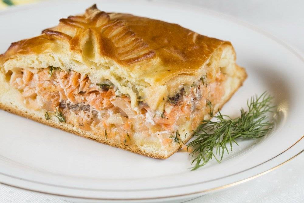 Пирог с капустой и рыбой – 11 рецептов