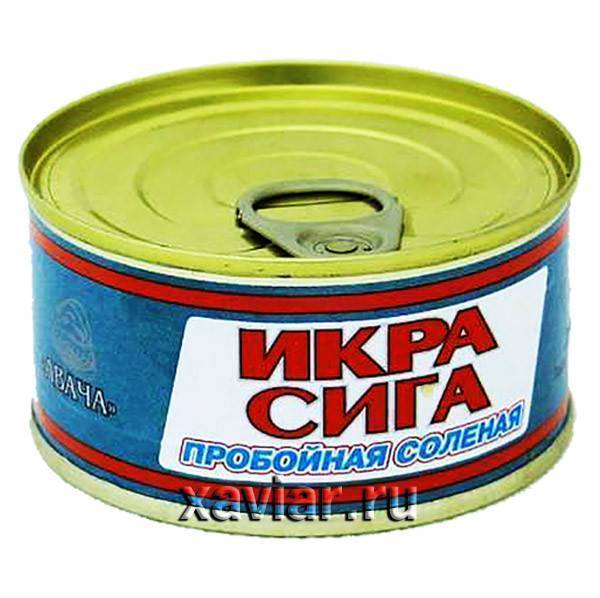 Икра сига польза и вред