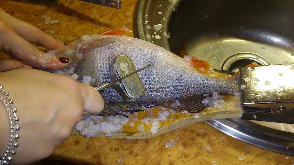 Лайфхак: как быстро, легко почистить рыбу от чешуи и не испачкать кухню