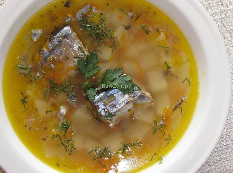 Рыбный суп из консервов рецепты приготовления