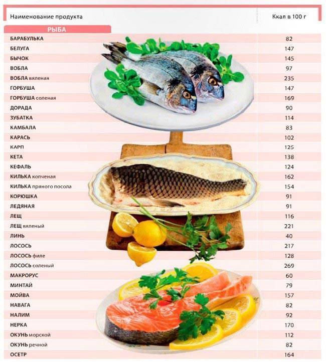 Рыба средней жирности - состав, польза и вред, сорта