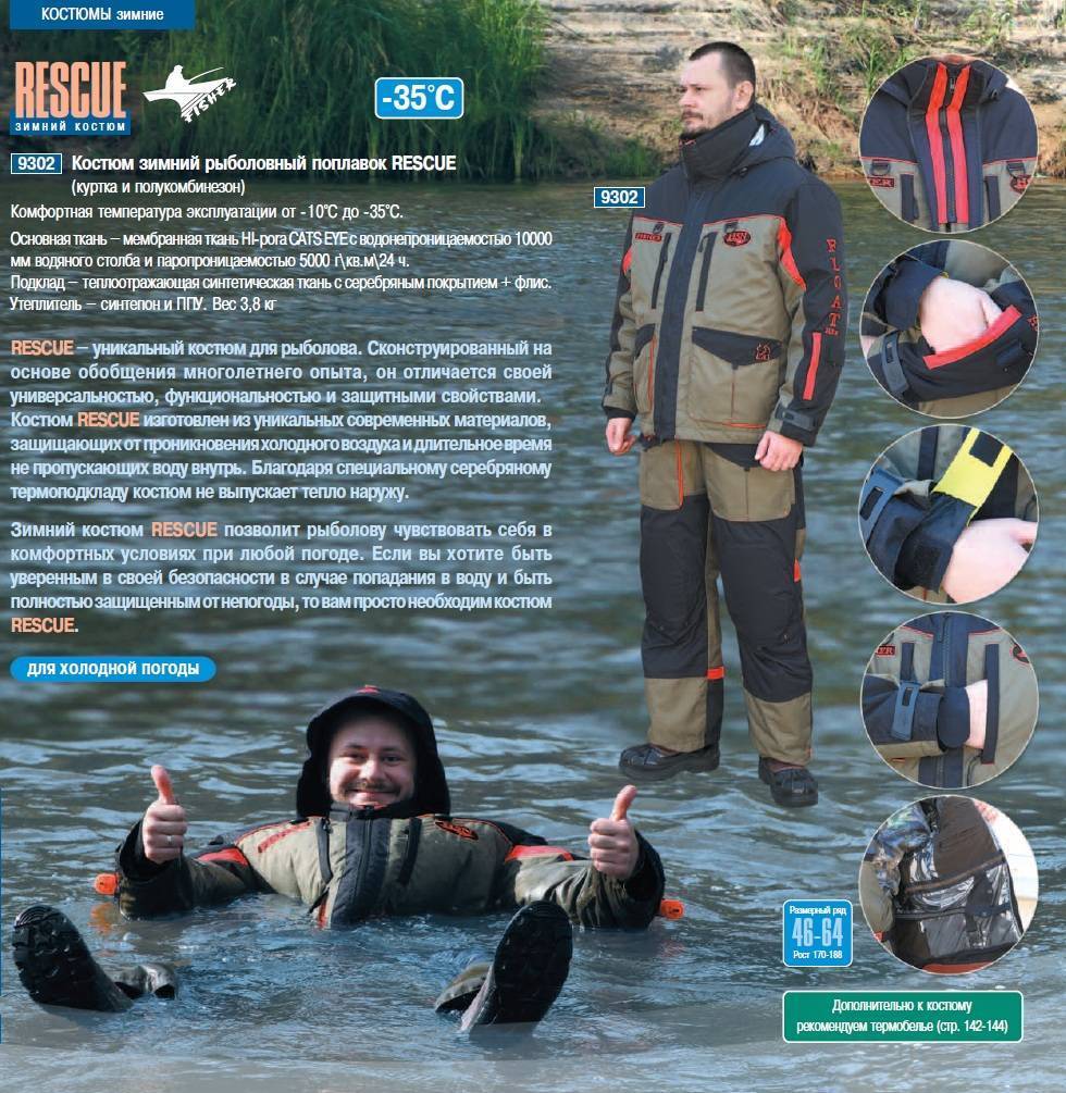 Как правильно выбрать зимний рыболовный костюм? :: syl.ru