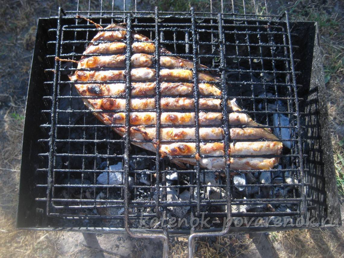 Шашлык из красной рыбы: как готовить стейки на мангале