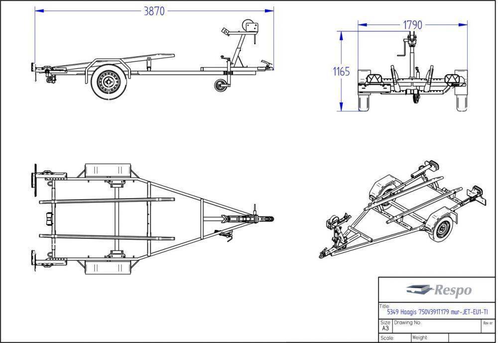 Прицеп для лодки своими руками. инструкция по изготовлению, чертежи, материалы :: syl.ru