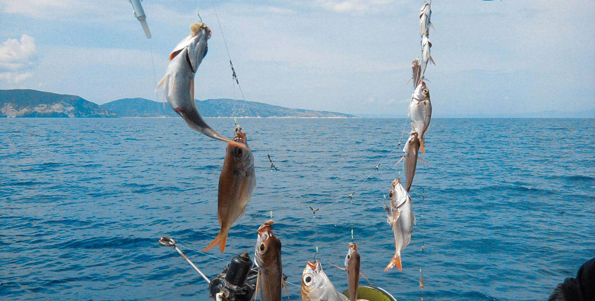 рыбалка в море