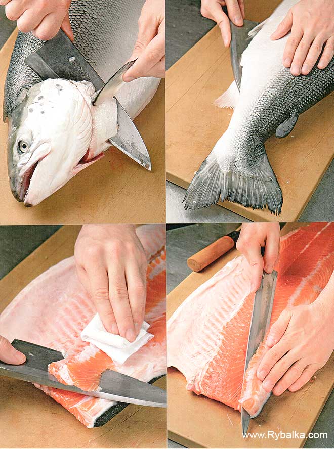 Надо ли чистить лосось от чешуи