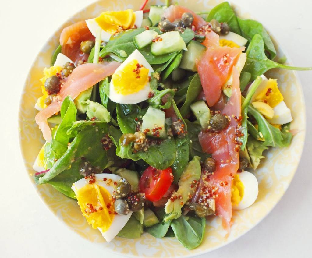 Салат с авокадо и семгой: рецепты с фото на праздничный стол