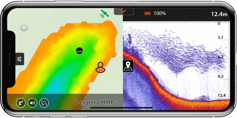 Обзор беспроводного эхолота deeper sonar pro plus
