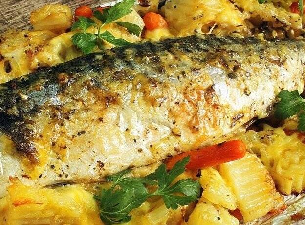Рецепт рыба с картошкой в духовке в фольге рецепт с фото