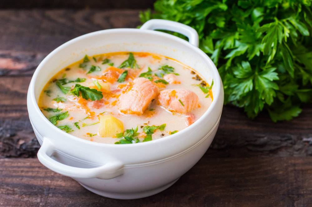 Рыбный суп с семгой — простые и вкусные рецепты с картошкой