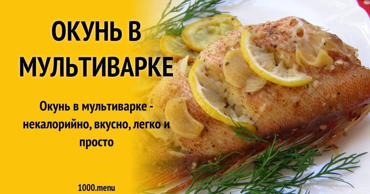 Морской окунь на пару в мультиварке редмонд - вкусные рецепты от receptpizza.ru