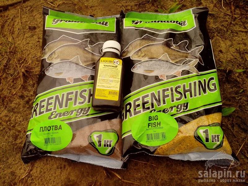 Прикормки Greenfishing
