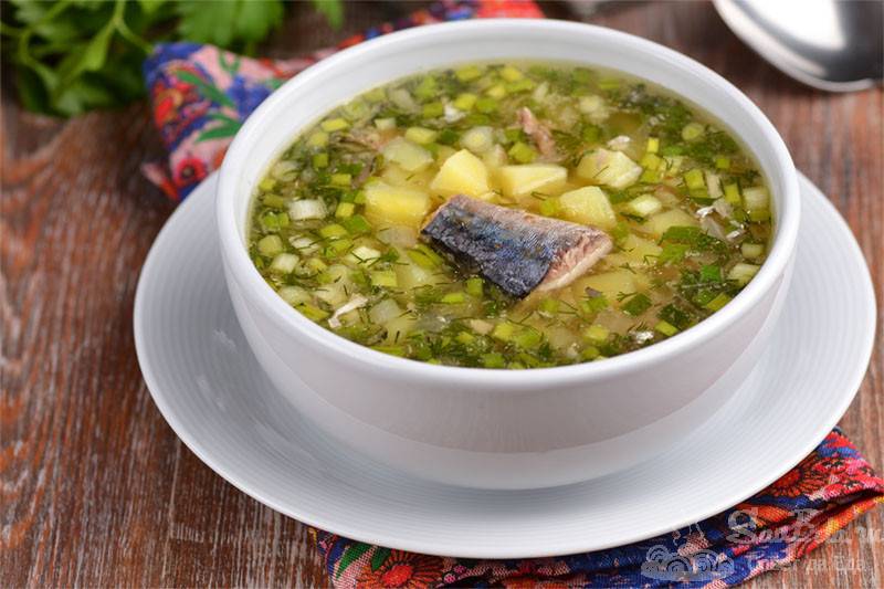 Как приготовить суп из рыбных консервов сайра по пошаговому рецепту с фото