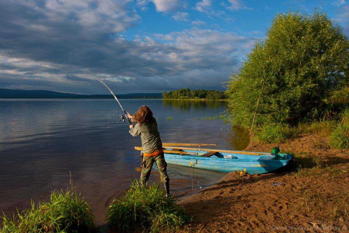 Фото удочек на рыбалке