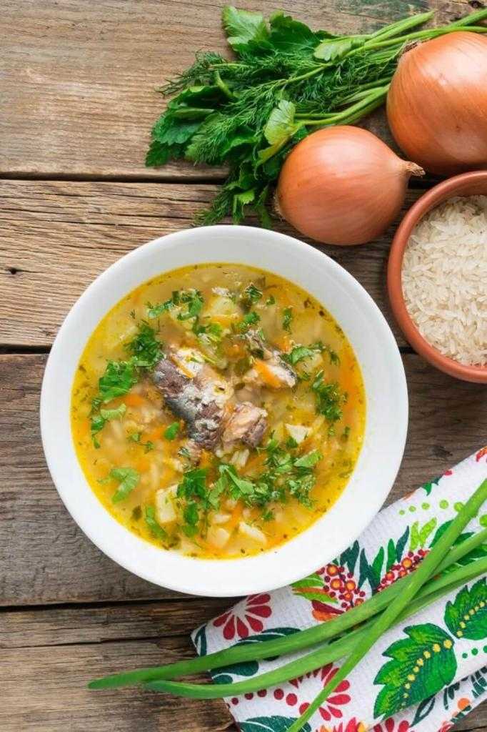 Рыбный суп — 6 рецептов супа из консервированной сайры