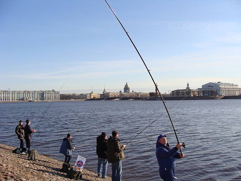 Места для рыбалки в спб и ленинградской области на карте