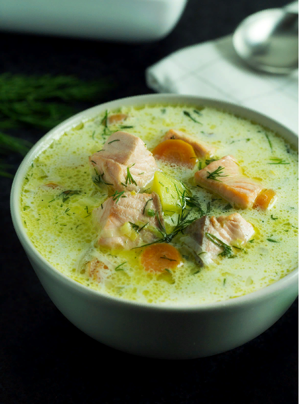 Финский суп с лососем: топ-4 рецепта, секреты поваров