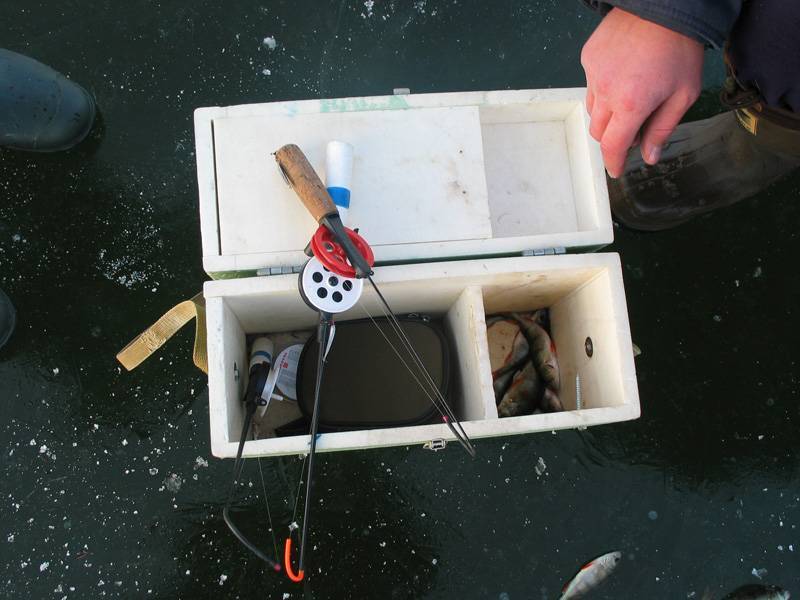 Ящик для зимней рыбалки: подготовка к работе и монтаж своими руками