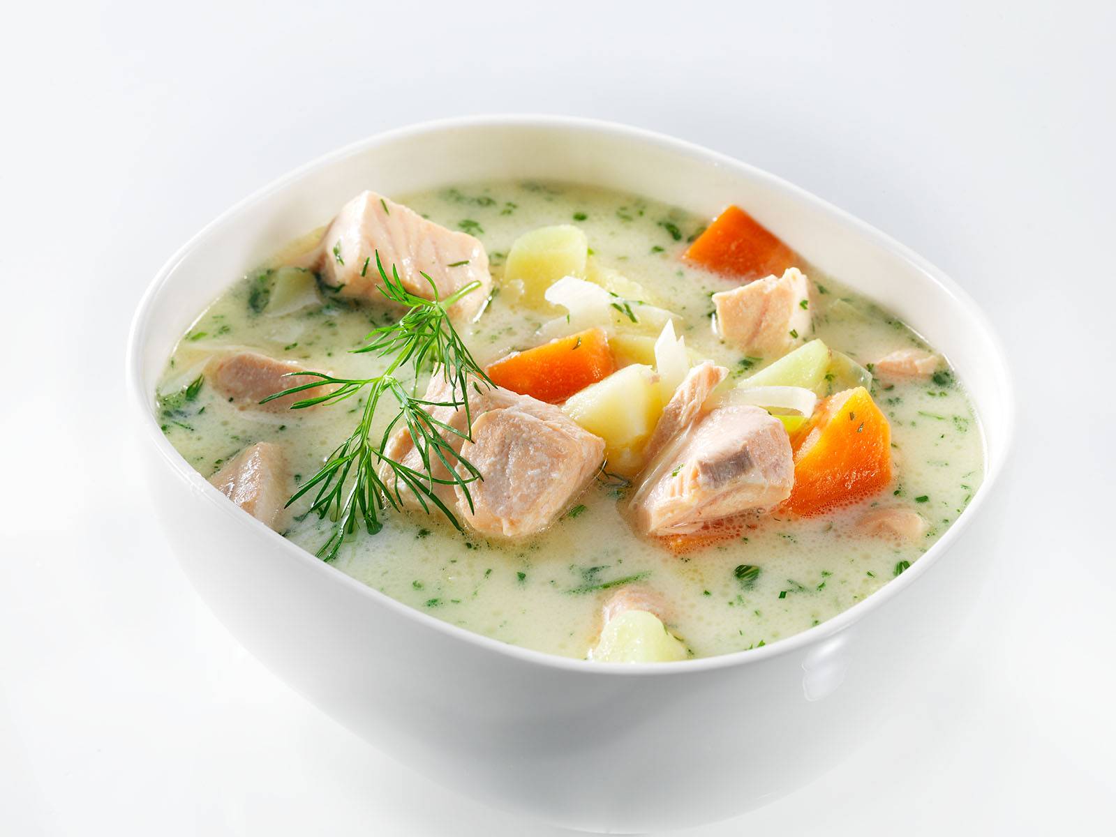 Уха из лосося: рецепт с фото пошагово, финский сливочный суп