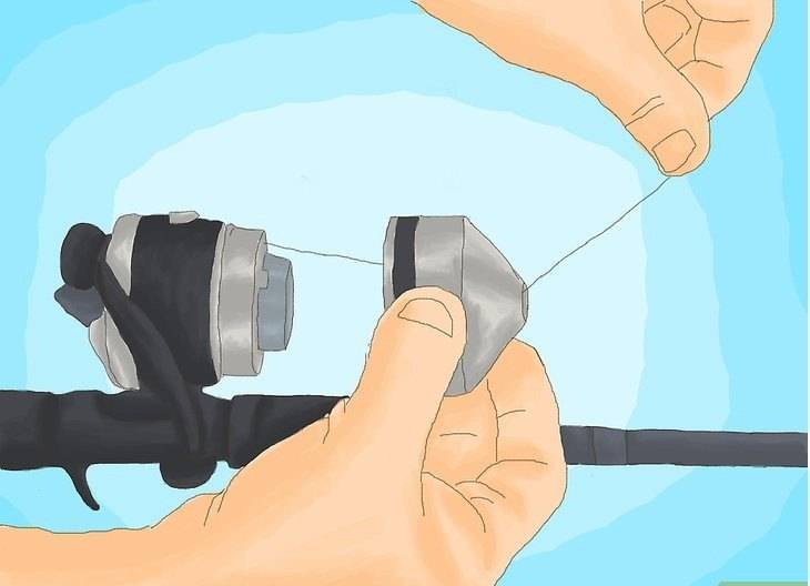 Как правильно намотать леску на шпулю катушки