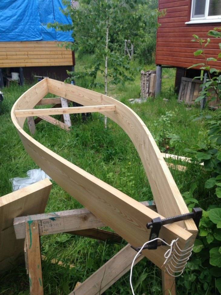 Как сделать деревянную лодку своими руками