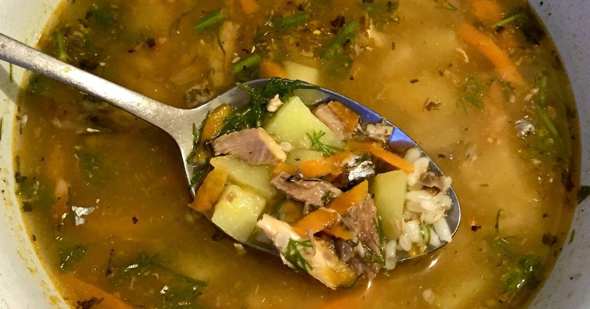 Суп из рыбных консервов «сайра» — как приготовить, рецепты с рисом
