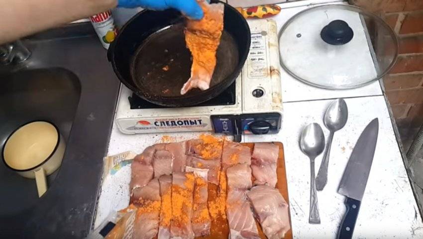 Как приготовить жареный сазан на сковороде, рецепт с фото