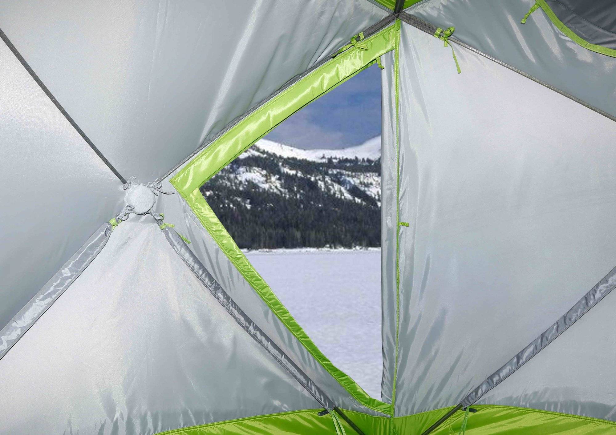 Палатка для зимней рыбалки: как и какую выбрать