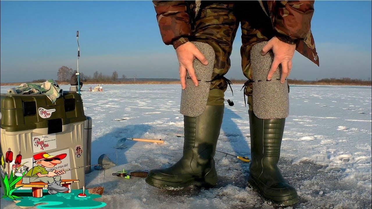 Наколенники для рыбалки зимней своими руками