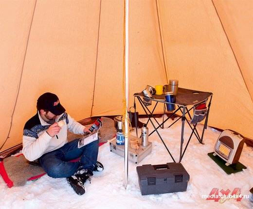 Как обогреть палатку зимой на рыбалке — детальный обзор