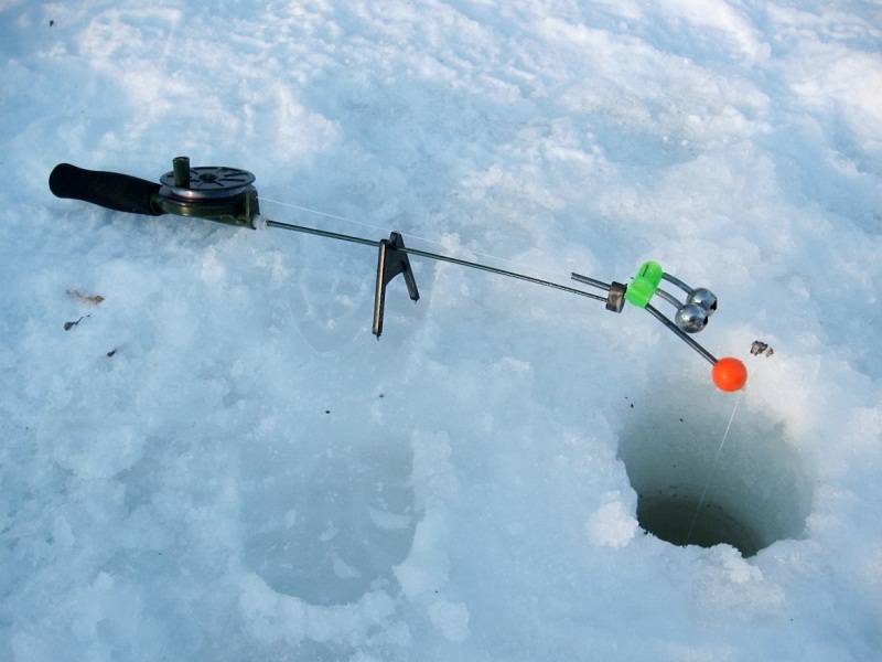 Рыбалка на фидер зимой