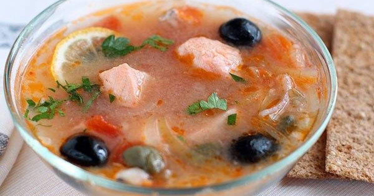 Рыбная солянка - пошаговый рецепт с фото для вас