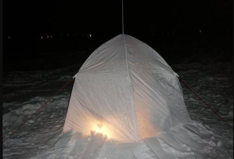 Как не замерзнуть ночью в палатке: обогрев палатки
