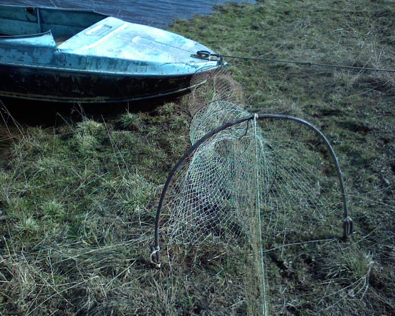 Как правильно установить вентеря для ловли рыбы