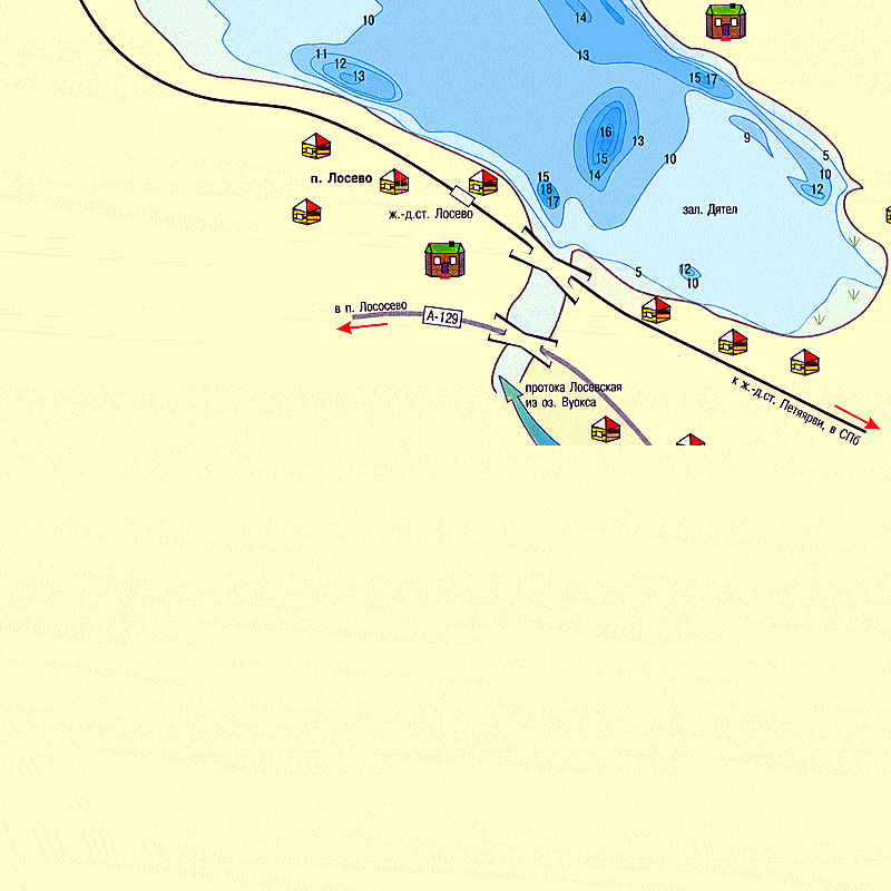 Рыболовные места нижегородской области на спиннинг - список и карта