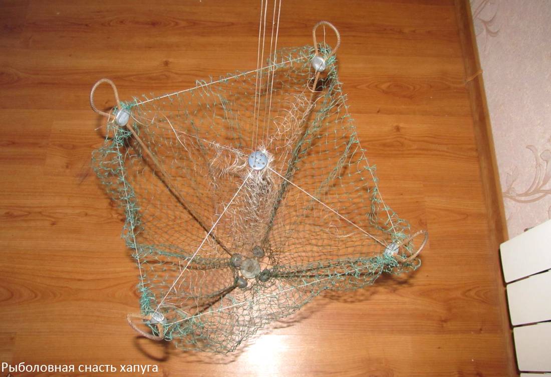 Конструкция и особенности применения рыболовной снасти хапуга