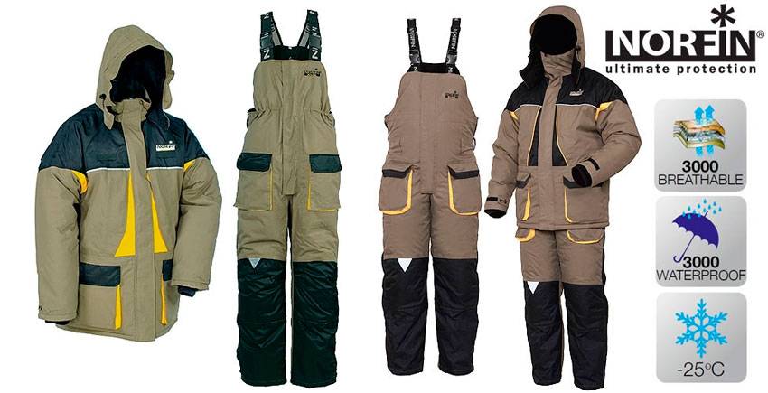 Выбор костюма для зимней рыбалки