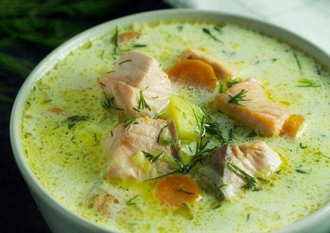 Рыбный суп со сливками — 7 лучших пошаговых рецептов
