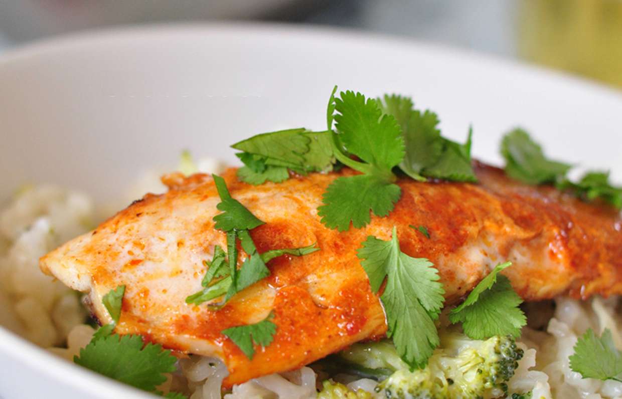 Как приготовить запеченную рыбу с овощами в духовке по рецепту с фото