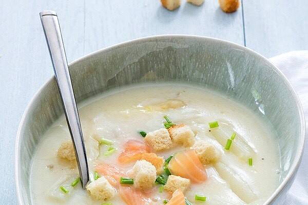 Суп из лосося: рецепт с фото со сливками, крем-суп, видео