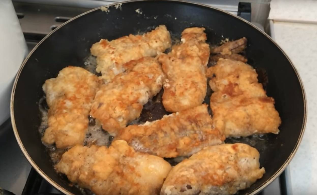 Рыба в кляре на сковороде простой рецепт