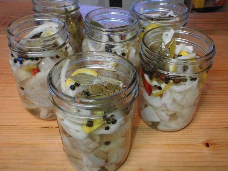 Маринованная щука – пошаговый фото рецепт быстрого приготовления с луком и уксусом в домашних условиях