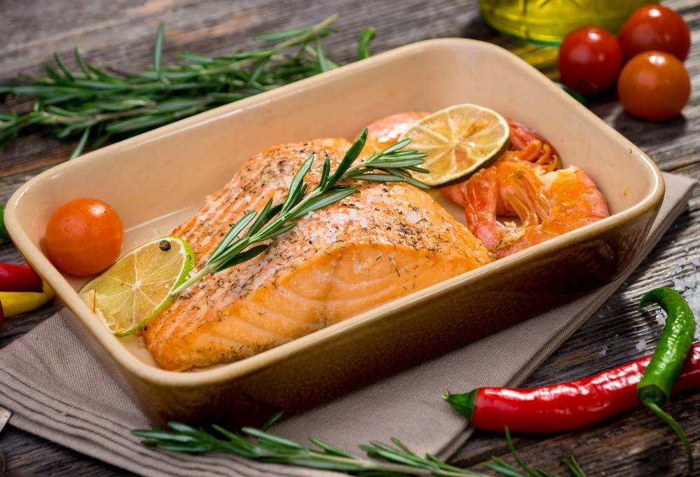 Рыба запеченная с овощами - 473 рецепта: рыба | foodini