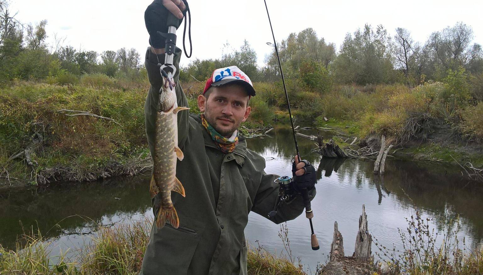 Рыбная ловля на крупнейшем притоке ярыньи – на реке полометь!